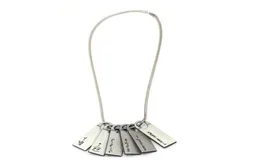 Death Stranding Halsband Sam Metal Pendant Titanium Chain Men Necklace Charm Choker Gift Game Jewelry7898861