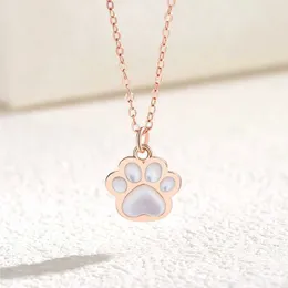 Pendant Necklaces Japanese and Korean style 2024 new high-end cat claw chain gift for mother and girlfriend Q240430