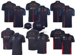 Cykelkläder F1 racing kort ärm t-shirt herr sommarpolo skjorta samma ge bort hatt num 1 11 logotyp