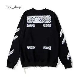 Off White Hip Hop Streetwear Man Frauen Designer Kapuzen -Skateboards Hoodys Street Pullover Sweatshirt Kleidung FFS Übergroßer Straftat DK 1255