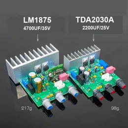 アンプ30W+30W Bluetooth LM1875 TDA2030AオーディオパワーアンプボードステレオクラスABホームシアターHIFI AUXアンプ