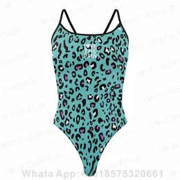 Women's Swimwear Love The Pain Female Sexy One Piece Swimsuit Open Waters For Long -term Training Comfort Competitive Monokini