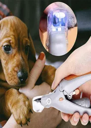 Professional Dog Nail Clipper Cat Cutter Pet Nail Clipper Scissors For Dogs Cat LED Light Nail Trimmer For Animals Pet Products 227290475