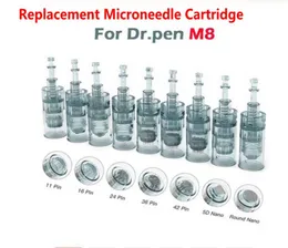 Drpen M8 Needle Cartridge Electric Derma Pen Bayonet Cartridges 11 16 36 Tattoo Needles Microneedling Skin Care Dermastamp8487792