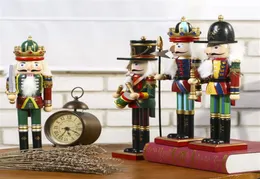 30cmのくるみ割り人形の人形兵のノベルティアイテムクリスマスクリエイティブな装飾用のホームデコレーションと特徴的で格好良いクリスマスギフト229102544