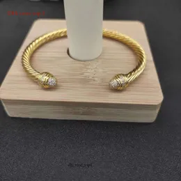 Dy Designer عالي الجودة العلامة التجارية Trend Luxury Trend David Yurma Bracelets Bracelet Simply and Seleg Popular Ring Twisted David Bracelet 2362