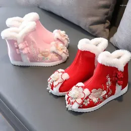 Buty księżniczki Baby Girls Buty Chińskie haft haftowe