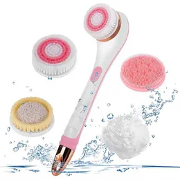 Bath Tools Acessórios Pincel de chuveiro elétrico Bastagem Body Sponge ARRIDA FACIAL LIMPEZA FACIAL DO BAIL LIMPANÇA DO DEODORANTE SHOVEIRO Q240430