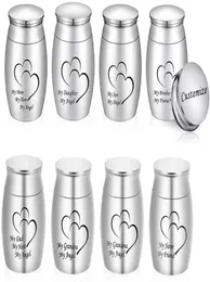 Small Keepsake Urn for Human AshesMini Cremation Urn Small Funeral Jar Stainless Steel Ashes Cremation Funeral JarMy Dad My Ange3394013