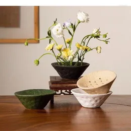 Wazony Lotus nasiona kształt wazon ceramiczny sztuczny kwiat dekoracyjne garnki biurka