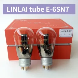 Усилитель E6SN7 Linlai Vacuum Tube 6SN7 Series Series заменить 6SN7/CV181/6N8P/6H8C/5692 Заводской тест и усилитель вакуумной трубки.