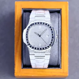 Sportstil Herrklockor 40mm rostfritt stål Klassiskt Casual Wristwatch Light Luxury Business Style Wrishywatches Life Waterproof Watch