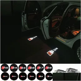 Bulbs per auto 2pcs Porta del proiettore laser Ghost Logo sotto luci di pozza
