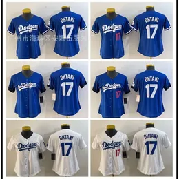 Maglie da baseball Jogging Clothing 2024 Dodgers Women's Jersey size 17 ohtani ricamato Giappone Team Giappone Otani Shohei Fan Edition