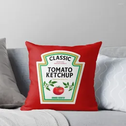 Pillow Ketchup Halloween 2024 Costume Family Group Matching Couple Mustard Mayo Throw Decorative Christmas Covers