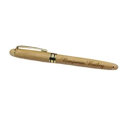 Libro ospite di nozze personalizzato con cuori Nome personalizzato Data in legno Keepsake Box Bamboo Pen DECIVERE H102647546335495922