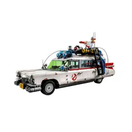 Ghost Busters Bricks Toys Ecto-12 Movie Car Set Building Builds Diy Toy Brick Hishavics Higs for Kid Compatible 21108 Toys H1120 261U