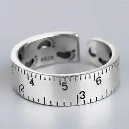 Кластерные кольца Бохо ретро кольцо для женщин для женщин -девочек Регулируемые размеры геометрические изысканные творческие украшения