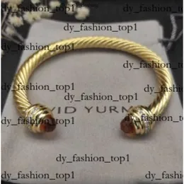 David Yurma Bracelet 2024 Designer Bracelet Dy Luxury Twisted Pearl Head Women Fashion Versatile Twist Bracelets Jewelry Wedding Gifts 5mm David Yurma Jewelry 254