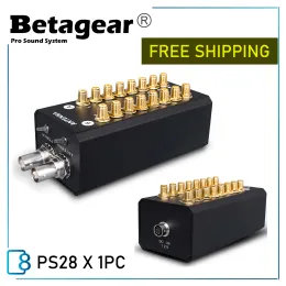 الميكروفونات Betagear 450950MHz 8 قنوات الإشارة ضمانات موزع هوائيات نظام صوتي RF RF Multi SMA Combiner