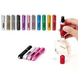 2024 5ml Bottom Charge Perfume Refillable Bottle Liquid Container Cosmetic Spray Bottle Dispenser Press Head Portable Travelfor Liquid Container Spray