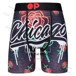 PSDS Boxer Herren Designer Unterwäsche PSDS Unterwäsche Boxer sexy Underpa gedruckte Unterwäsche Softboxer Sommer Schwimmströme Marke männliche Kurzpsds 8705