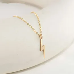 14K 골드 가득 찬 펜던트 목걸이 수제 보석 골드 초커 목걸이 Collier Femme Kolye Boho 보석 목걸이