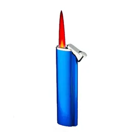 ポータブルおよび創造性の風型ライター用のさまざまな色の補充可能な調整可能な炎