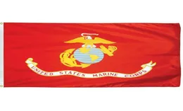 USA Marine Corps Flag 3x5ft United States Polyester Digital Printing Drabrable9982564