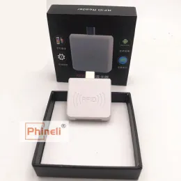 Card Typec Micro USB NFC Reader 13,56 МГц RFID Датчик близости смарт -карты смарт -карты 4/7 байт UID Адаптируется для Android Linux Windows