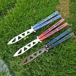 3 Farben TheOne Flytanium BM51 OSP Butterfly Trainer Messer D2 Klinge G10 Griff Jilt Messer Freischwing EDC Multi Tool Knvies