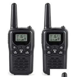 Walkie Talkie Mini Handheld Radio dla kamery na świeżym powietrzu 22CH UHF 4469375 MHz do 8 km przenośny interphone2090589 Dostawa elektronika DHKDZ