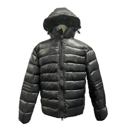 Roupas de grife de grife de alta qualidade Crofton casaco de capuz para homens ganso parka pato branco jackets de jackets de inverno