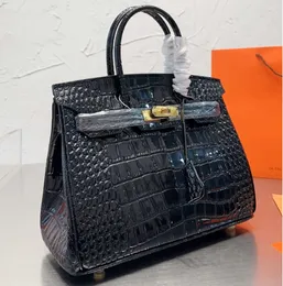 Top handle handbags tote Designer bags 10a Luxury Womens crocodile lock Leather city shoulder bag strap mens makeup baby Clutch fashion pochette Cross Body 1005ess