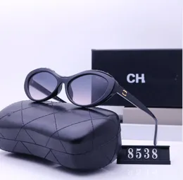 Chanela Designer Marca Sunglasses Momen Men Men Men Grande Design Projeto Casual Casual Sunglasses