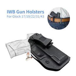 Kydex -hölster för G17/19/43 Gun Holsters IWB Holster Hidden Carry