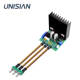 Amplifikatörler UNISIAN LM1875 Ses Amplifikatör Kartı LM1875 2.0 Ton ayarlanabilir güç amplifikatörleri Masaüstü Ses Sistemi için uygun