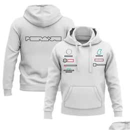 Мотоциклетная одежда F1 Hoodie 2023 Логотип Свитер Racing Suit Team Commory Edition плюс размер