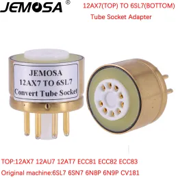 Усилитель 1PC 12AX7 12AU7 12AT7 ECC81 ECC82 ECC83 до 6SL7 6SN7 6N8P 6N9P ECC32 DIY HIFI Аудио -вакуумный усилитель