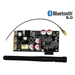 Förstärkare DLHIFI Bluetooth 5.0 QCC3005 QCC3034 DECODER DAC med antenn -ljudmottagare PCM5101A 16BIT 48KHz för HIFI -förstärkare förförstärkare