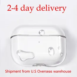 Für AirPods Pro 2 AirPod -Ohrhörer 3 Massive Silikon Cute Protective Headphone Deckung Apfel