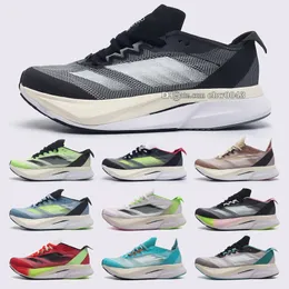 Speed Competition Adizero Bostons 12 Designer Mens Women Adios Pro 3 Running Running Black Black White Orange Green Platform Sports Sports Sports Trainers