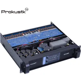 Förstärkare 2ch*7000W vid 2OHM Class TD F*P14000 Professional Power Amplifier för dubbel 18 tum 21 Subwoofer Poweramp Prokustk TIP14000