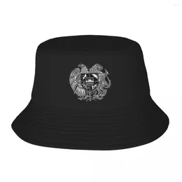 Berets Armenia Coat of Arms Armbits Bucket Hats Panama Hat Kids Bob Outdoor Fisherman Summer Beach Fishing Caps Caps