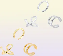 Canner 3pcsset 925 bracciale auricolare in argento sterling per donne orecchini a clip senza perforazione per orecchini auricolare gioielli con fibbia con fibbia pendiente 22042992061