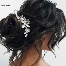 Cabelo de cabelo pérola em forma de cabelo em forma de cabelo u jóias de jóias de jóias de cabeceira de cabeceira de cabeceira de cabelo shinestone acessórios de casamento de noiva