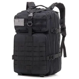 デザイナー - アイコン34L UActical Assault Pack Backpack Army Molle Waterfroof Bug Out Bag屋外ハイキングキャンプ用の小さなリュックサック