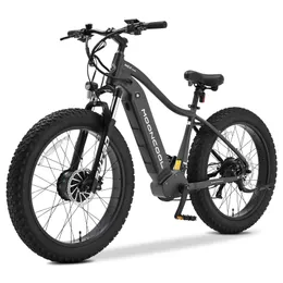 26 1000 W Mountain Bike Bather 15Ah 4 Motor de pneu gordo Awd ebike