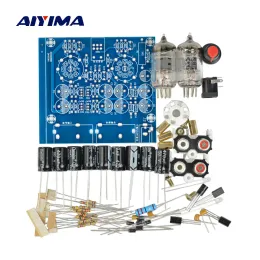 Amplificatori AIYIMA AMPLIFICATORE AUDIO SCHEDA AUDIO AMPLIFICADOR PREAMP MIXER AUDIO 6J1 VALVE PREAMP BENE BILE KIT DI PASSO