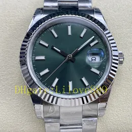 2024 Men's Fashion Watch Mechanical Automatic Movement 41mm Emerald Luminous Sapphire Waterproof dial with stainless steel strap